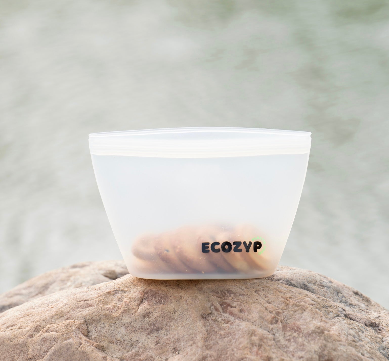 100% plastic-free Ecozyp silicone bag BPA free